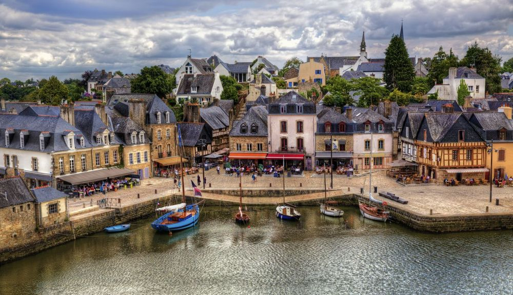 Puerto delaware san Goustan, Auray, Bretaña Puerto delaware san Goustan, Auray, Bretaña