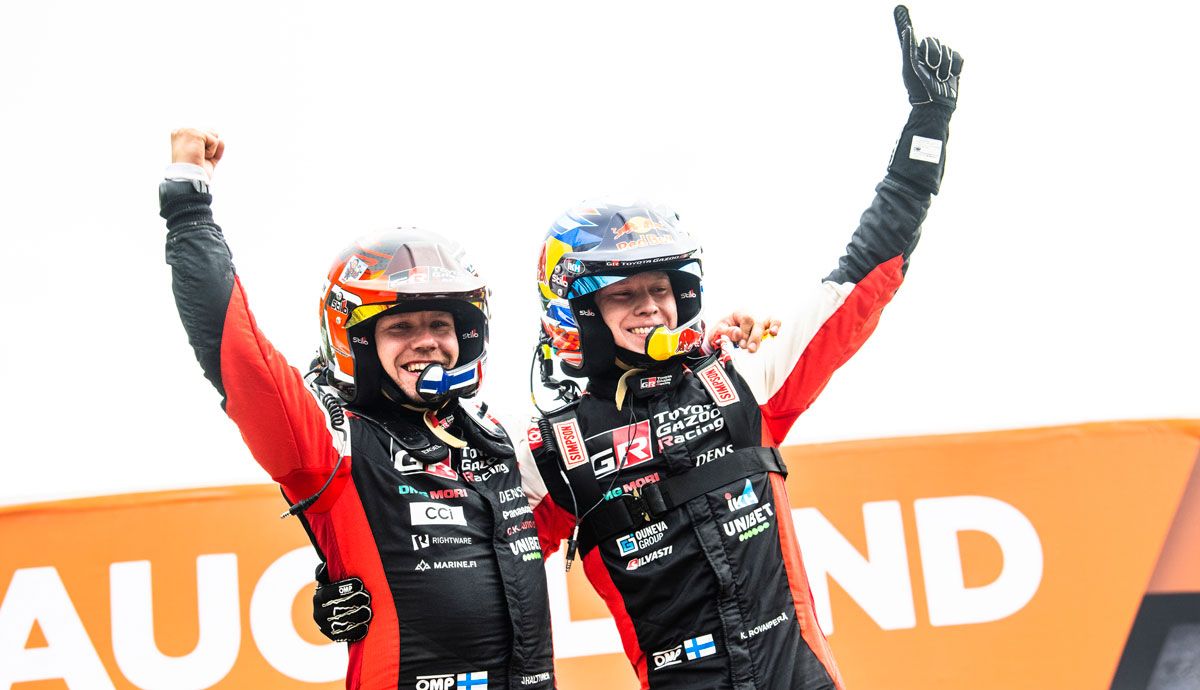 Kalle Rovanperä ya fue campeón del mundo más joven de la historia del WRC. Foto Red Bull.