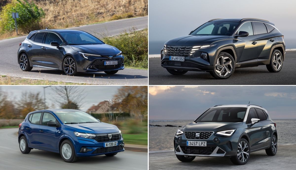 Estos son los 10 coches más vendidos en cada segmento en lo que va de año, ránking por categorías