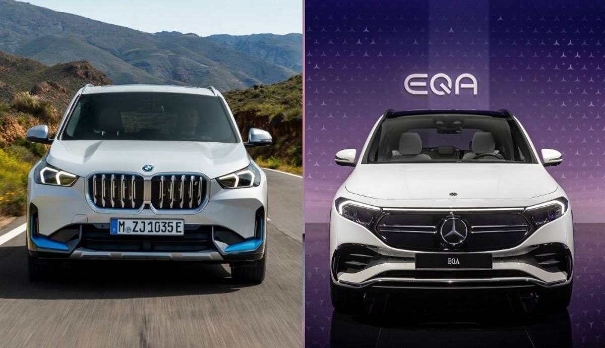 BMW iX1 frente a Mercedes EQA