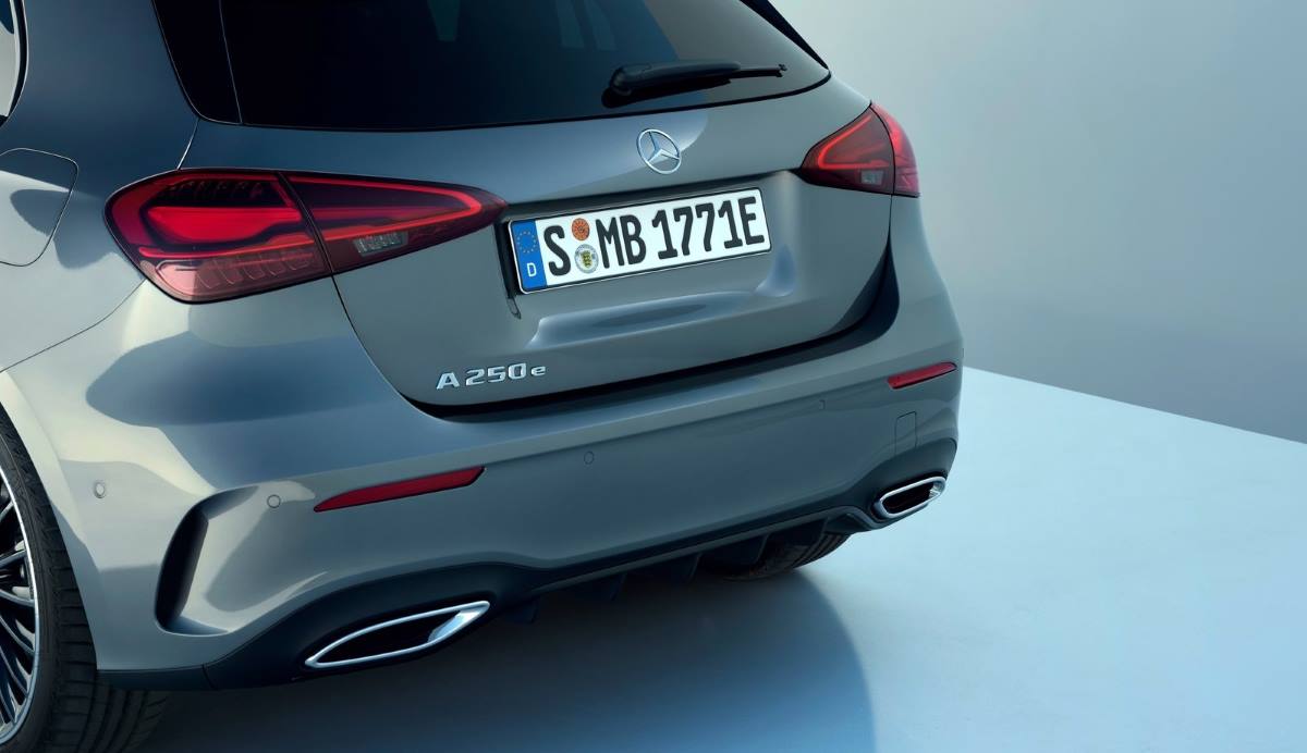 Zona posterior del Mercedes A 250e 2023
