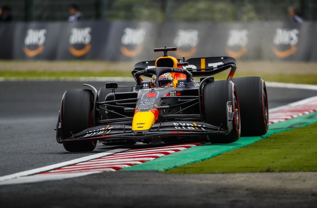 Max Verstappen (Red Bull) fue el más rápido con la pista seca