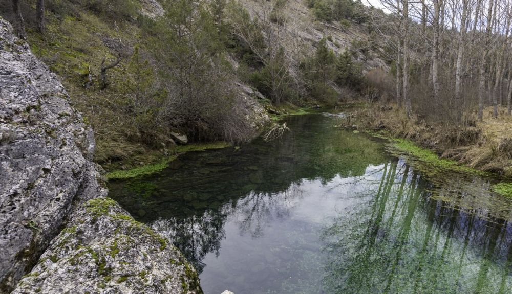 Acuífero de la Fuentona, en Soria. Acuífero de la Fuentona, en Soria.