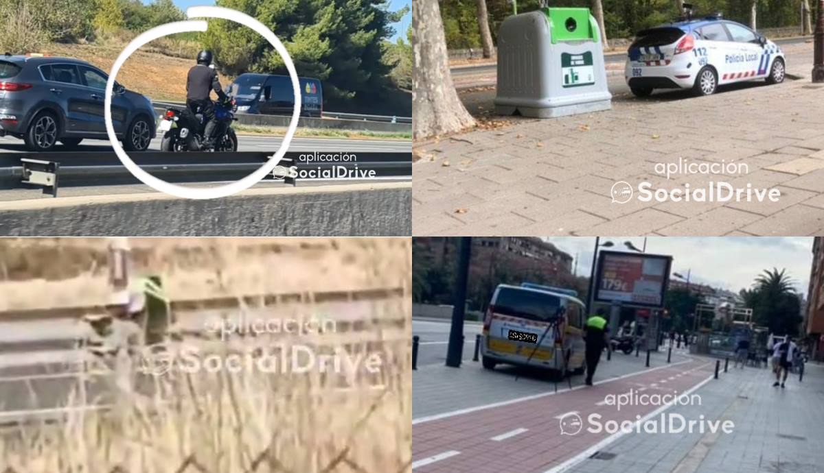 Motos camufladas o Veloláser escondidos, graban nuevos radares ocultos de la DGT y de la policía