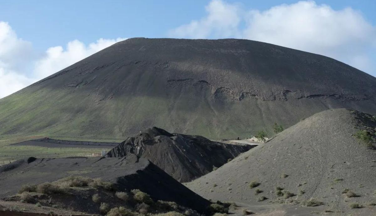 Cantera de Tao, en el municipio de Teguise, donde se han tomado muestras de basalto.