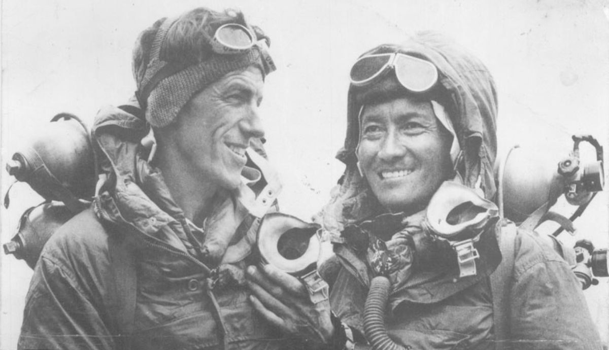 Edmund Hillary y Tenzing Norgay eran miembros destacados de la novena expedición británica al Everest.