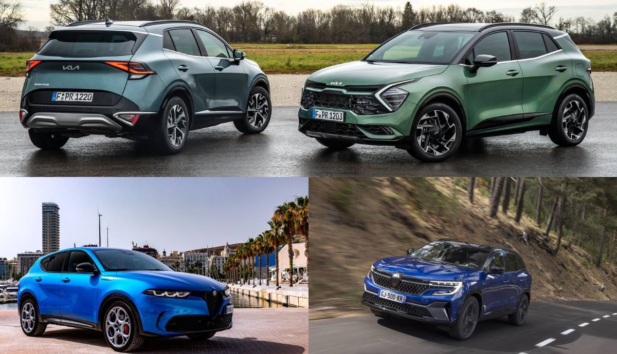 Kia Sportage, Alfa Tonale y Renault Austral