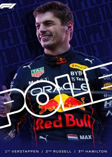 Pole position para Max Verstappen Pole position para Max Verstappen