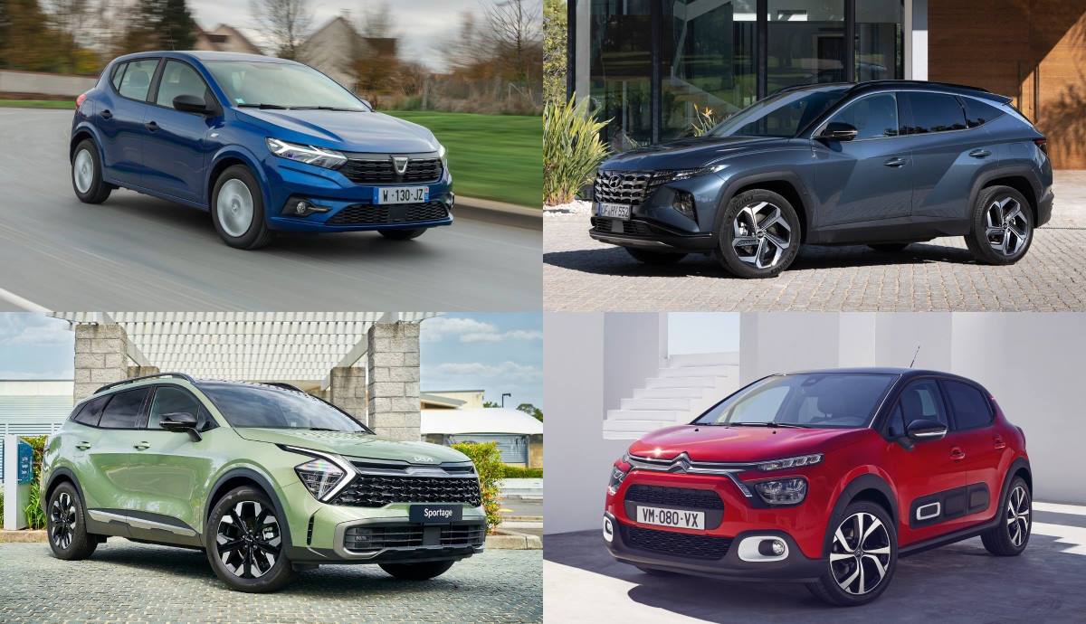 Los coches más vendidos en España en octubre de 2022