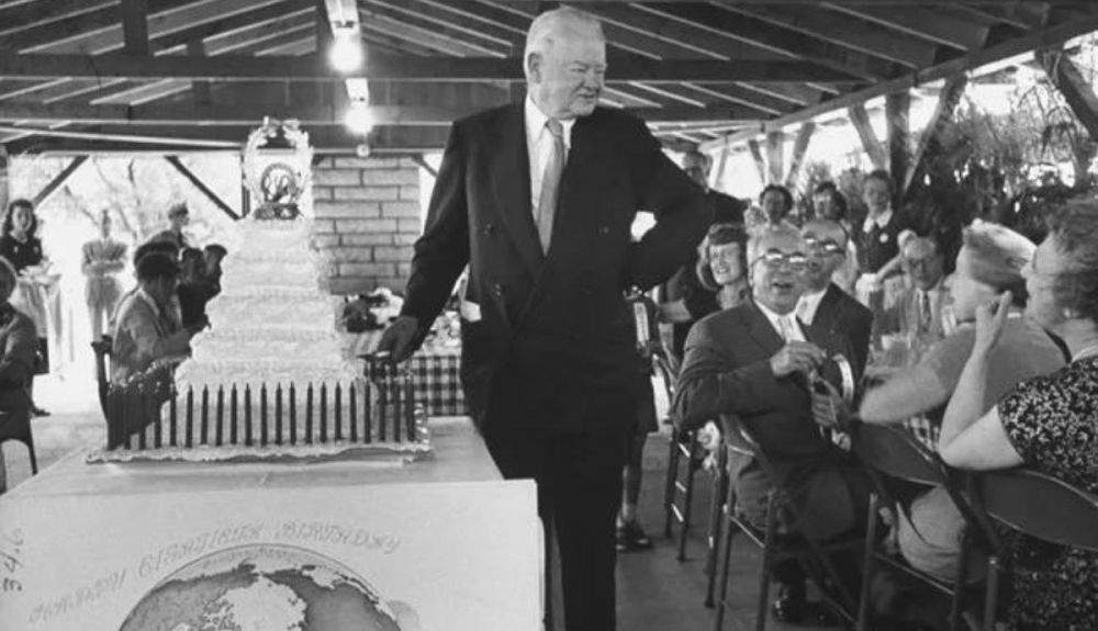 Hoover fue alabado por su trabajo durante la Primera Guerra Mundial.