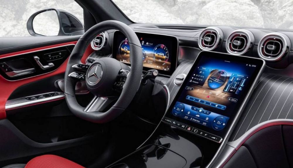 El interior del nuevo GLC Coupé será similar al de la carrocería de cinco puertas El interior del nuevo GLC Coupé será similar al de la carrocería de cinco puertas