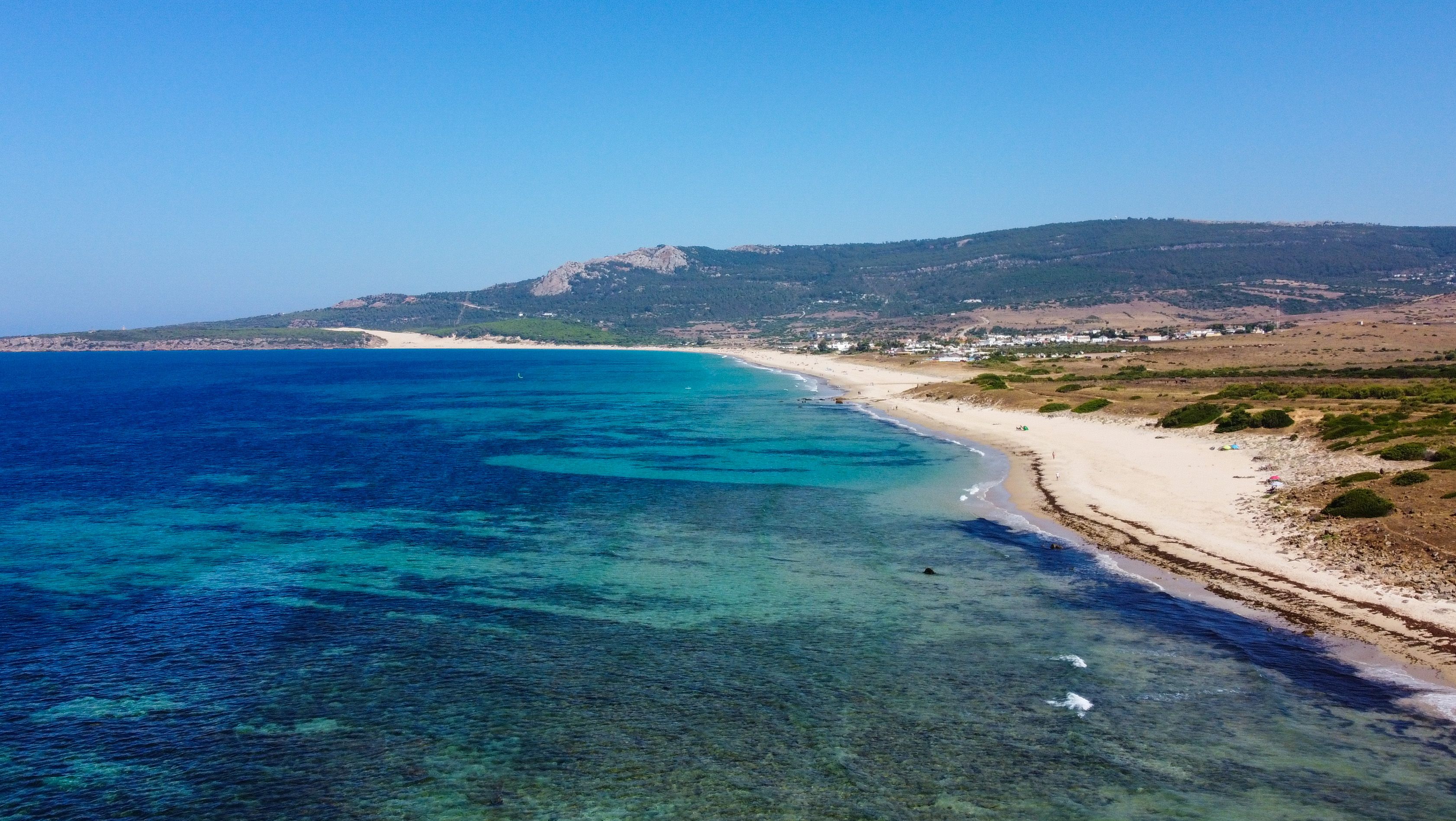 La metodología se ha desarrollado a partir de un vuelo con dron realizado el 1 de julio de 2021 en la playa de Bolonia.