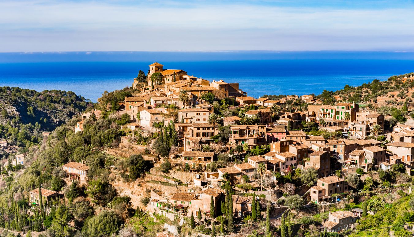 Deià es uno de los pueblos más bellos de la Sierra de Tramontana.