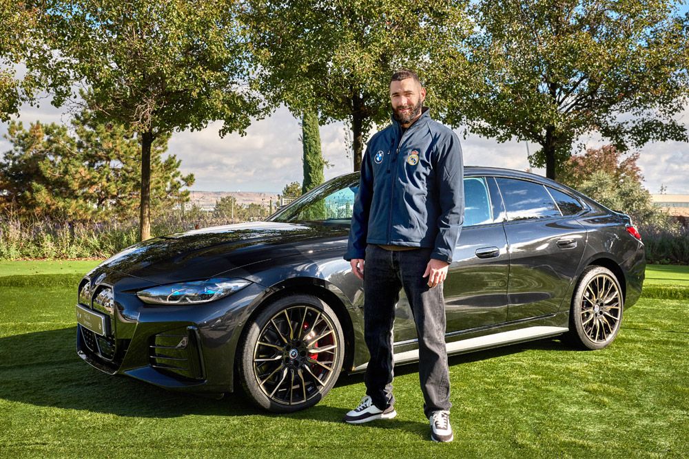 Los coches BMW eléctricos de la plantilla del Real Madrid (4)