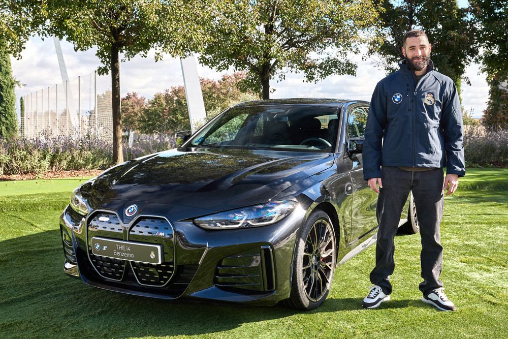 Los coches BMW eléctricos de la plantilla del Real Madrid (6)