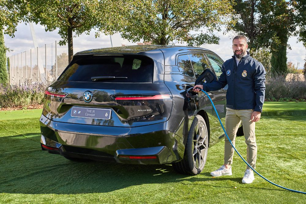 Los coches BMW eléctricos de la plantilla del Real Madrid (7)