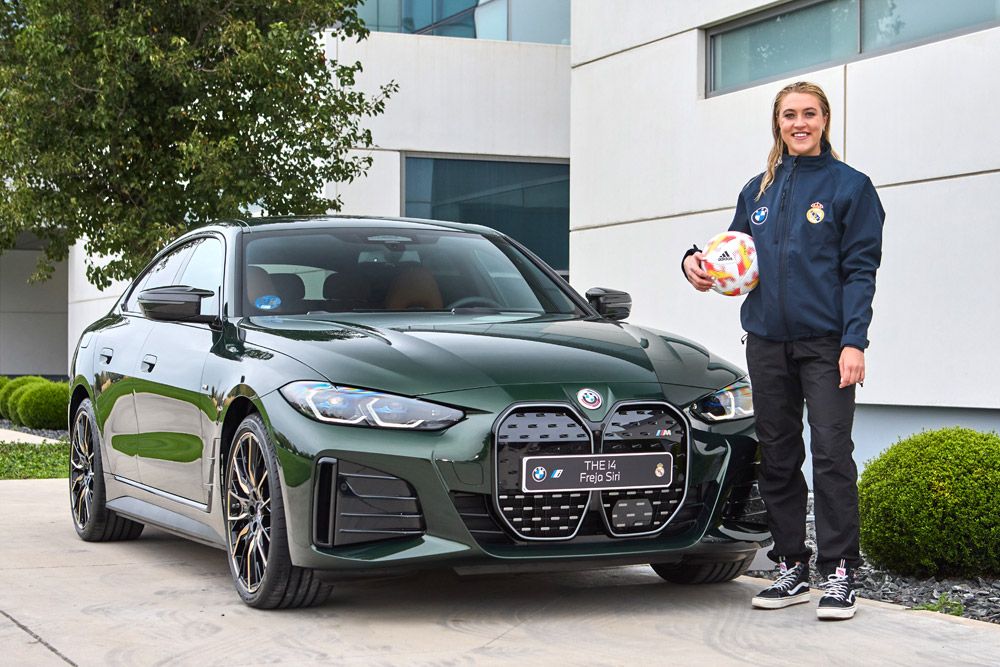 Los coches BMW eléctricos de la plantilla del Real Madrid (13)