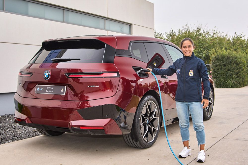 Los coches BMW eléctricos de la plantilla del Real Madrid (14)