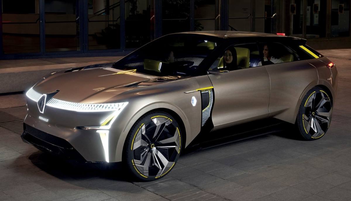 El Renault Morphoz Concept 2020 ya avanzó las líneas de un posible SUV eléctrico de gran tamaño