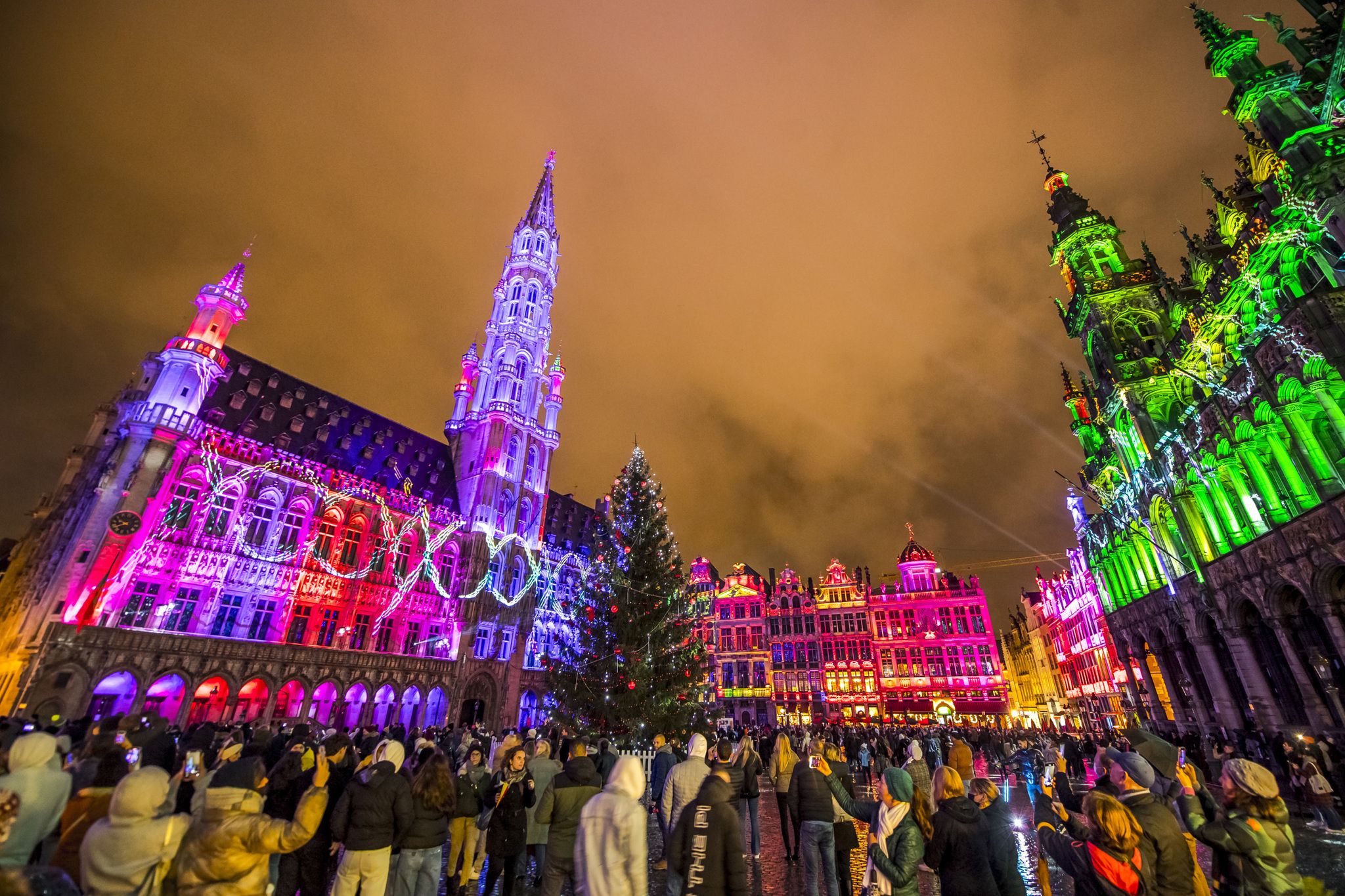 En Bruselas, se puede disfrutar al máximo de la Navidad.