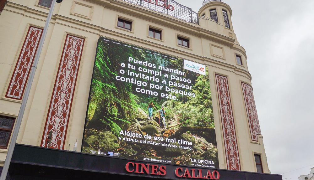 Una imagen de la campaña de las Islas Canarias.