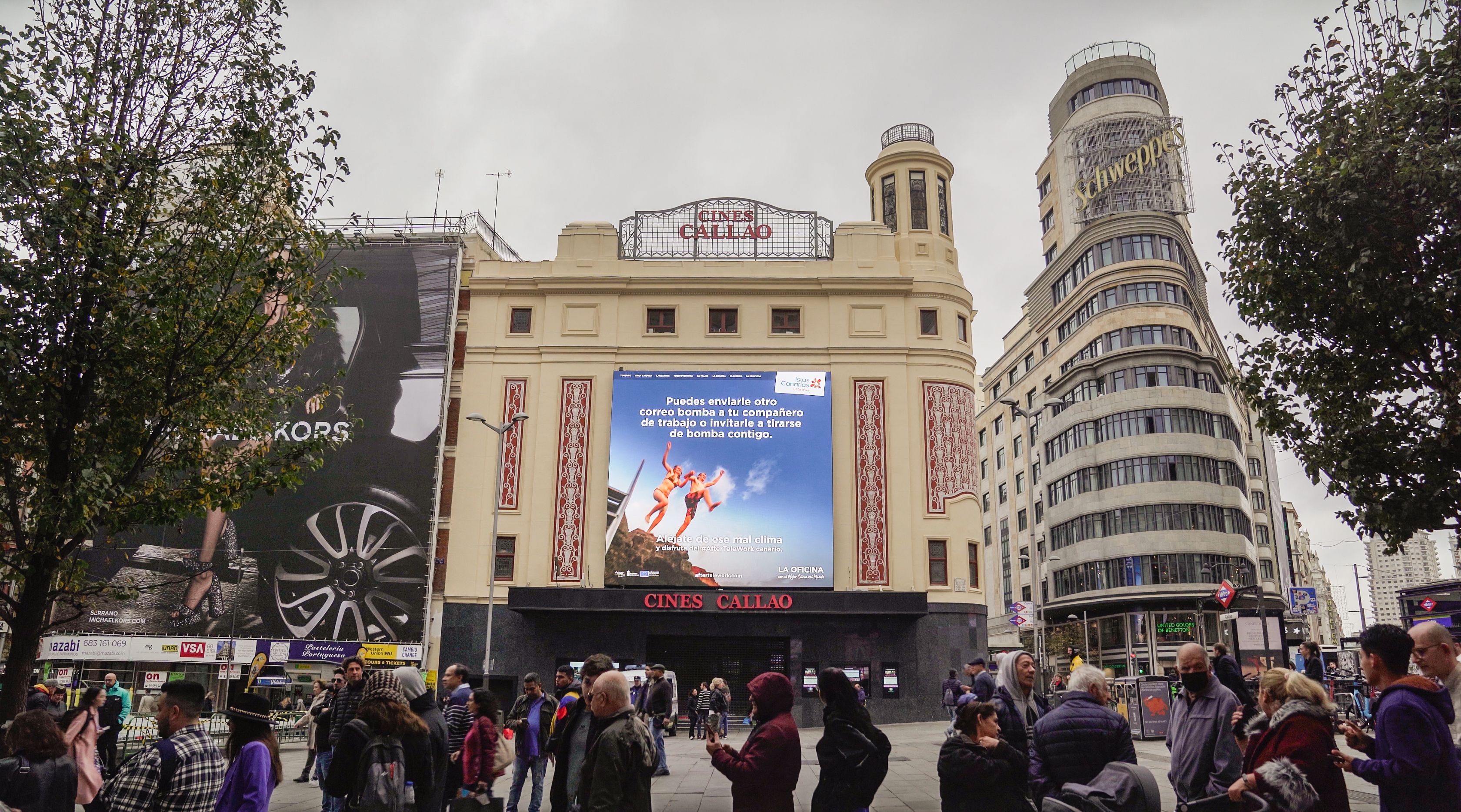 La campaña de las Islas Canarias se dirige a  doce mercados prioritarios.
