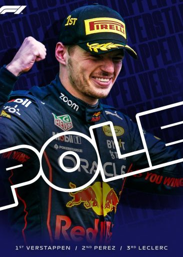 Pole position para Max Verstappen (Red Bull)