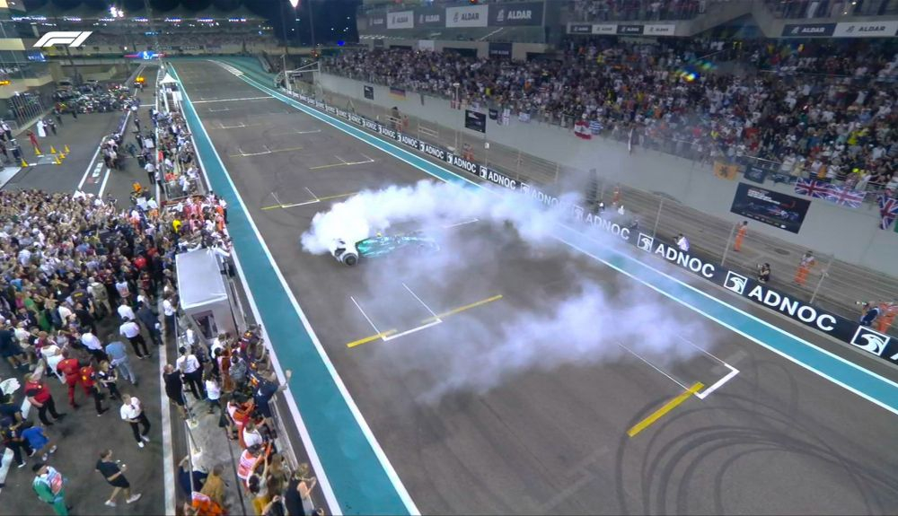 Despedida a lo grande Sebastian Vettel Despedida a lo grande Sebastian Vettel