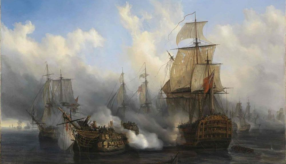 El colofón a los malos resultados de la alianza con Napoleón fue la batalla de Trafalgar (1805). El colofón a los malos resultados de la alianza con Napoleón fue la batalla de Trafalgar (1805).