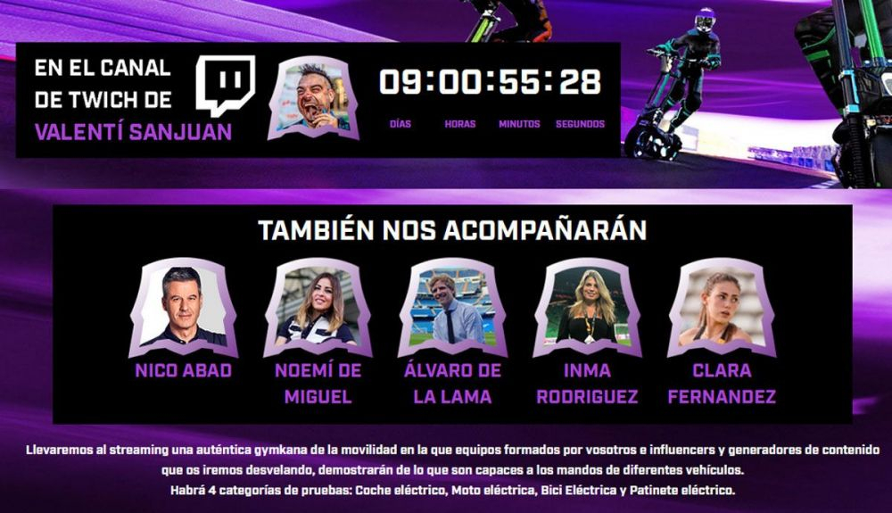 Estos serán los influencers y creadores de contenido que participarán con nosotros en la E Drive Challenge. Estos serán los influencers y creadores de contenido que participarán con nosotros en la E Drive Challenge.