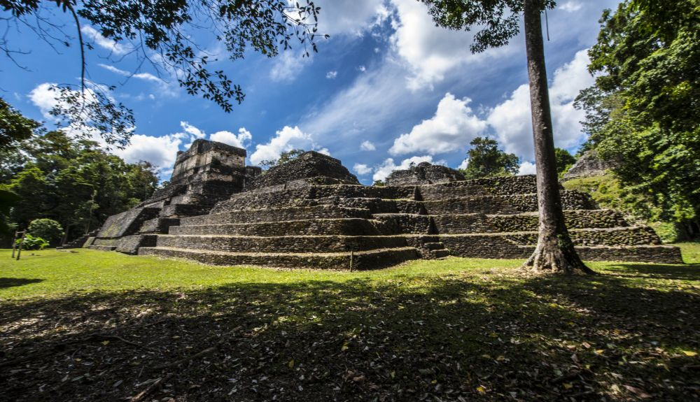 Yacimiento arqueológico Caracol, cerca de la forntera con Guatemala. Yacimiento arqueológico Caracol, cerca de la forntera con Guatemala.