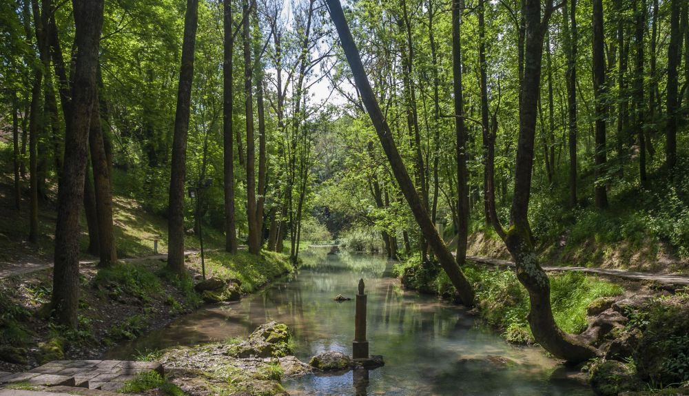 Nacimiento del río Ebro, Fuentona de Fontibre, Cantabria. Antonio Viñuela, Adobe Stock Nacimiento del río Ebro, Fuentona de Fontibre, Cantabria. Antonio Viñuela, Adobe Stock