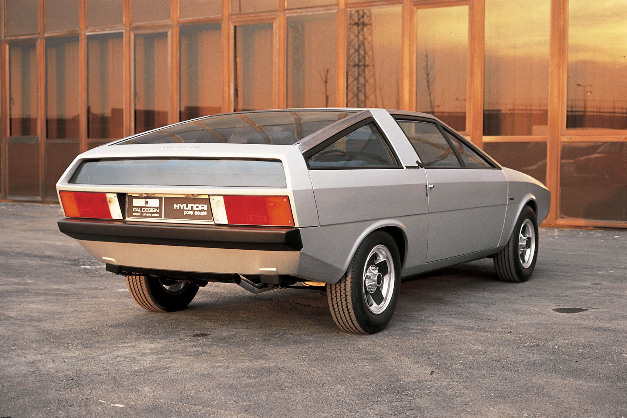 1974 ItalDesign Hyundai Pony Coupe 04