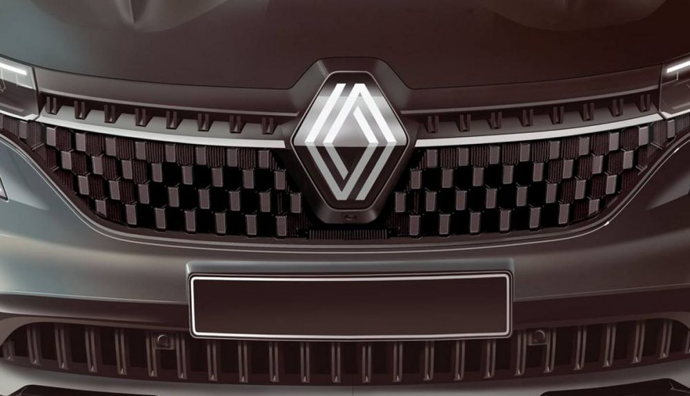 El nuevo logotipo del rombo estará visible en el frontal del Clio 2023 El nuevo logotipo del rombo estará visible en el frontal del Clio 2023