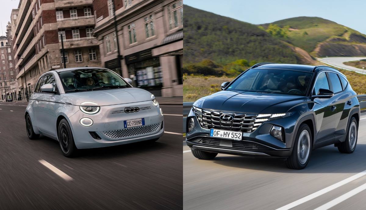 Las ventas de coches suben en noviembre; el Fiat 500 el más vendido del mes y el Hyundai Tucson en todo 2022