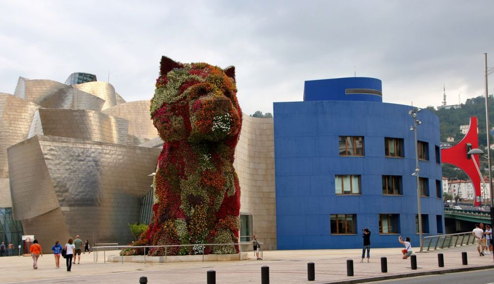 Puppy, el perro de koons. Puppy, el perro de koons.