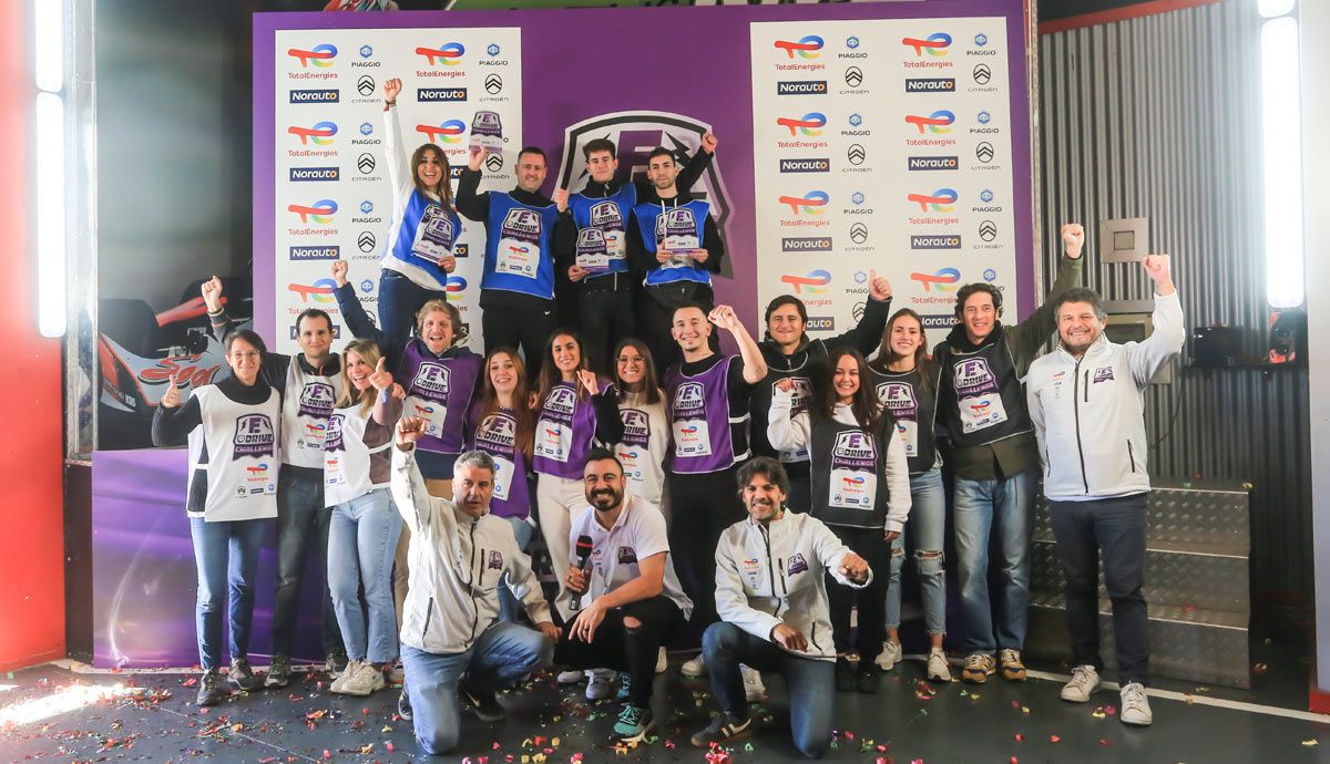 Así celebramos, y disfrutamos, la primera edición de la E Drive Challenge, la gymkhana de la movilidad eléctrica. Fotos Félix Macías.
