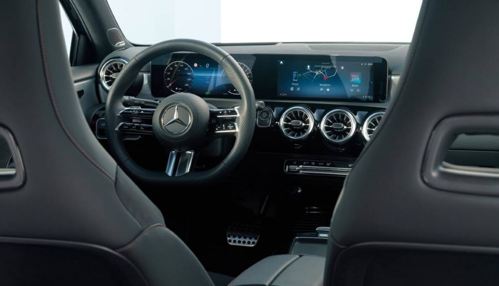 Interior del Mercedes Clase A 2023