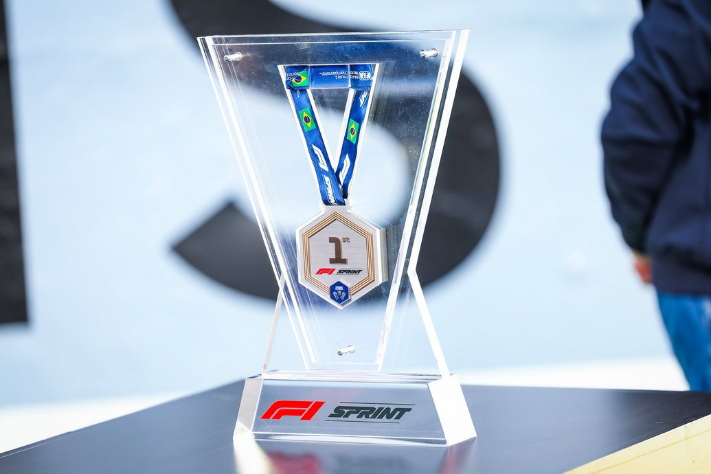 Trofeo del vencedor de la Sprint del pasado GP de Sao Paulo