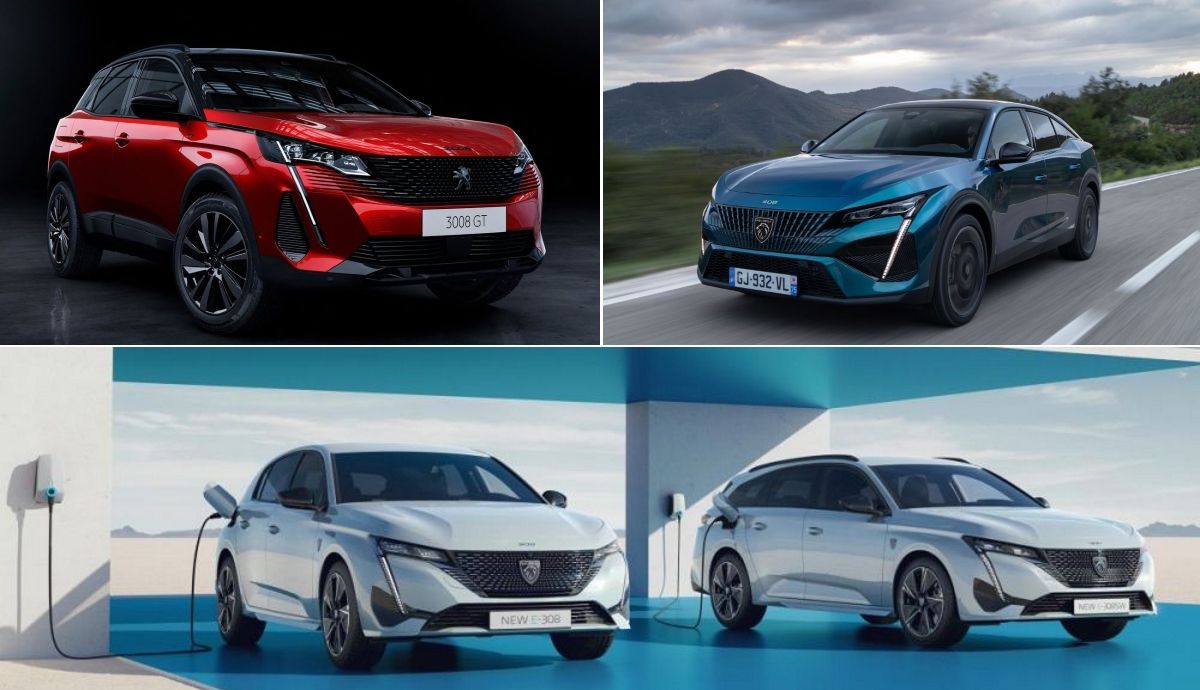 Las 10 novedades Peugeot para 2023, nuevos 3008, 408, 508 y 100% eléctricos para 308, 308 SW y 408