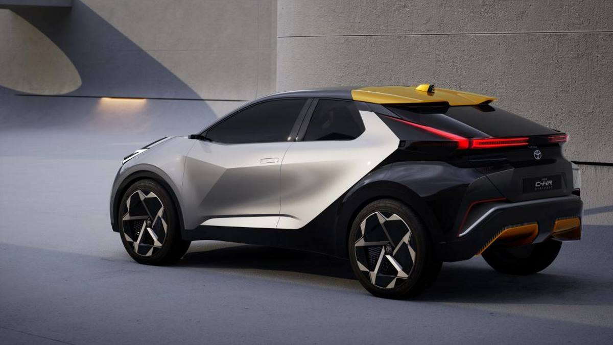 El próximo Toyota C HR 2023, basado en el C HR Prologue