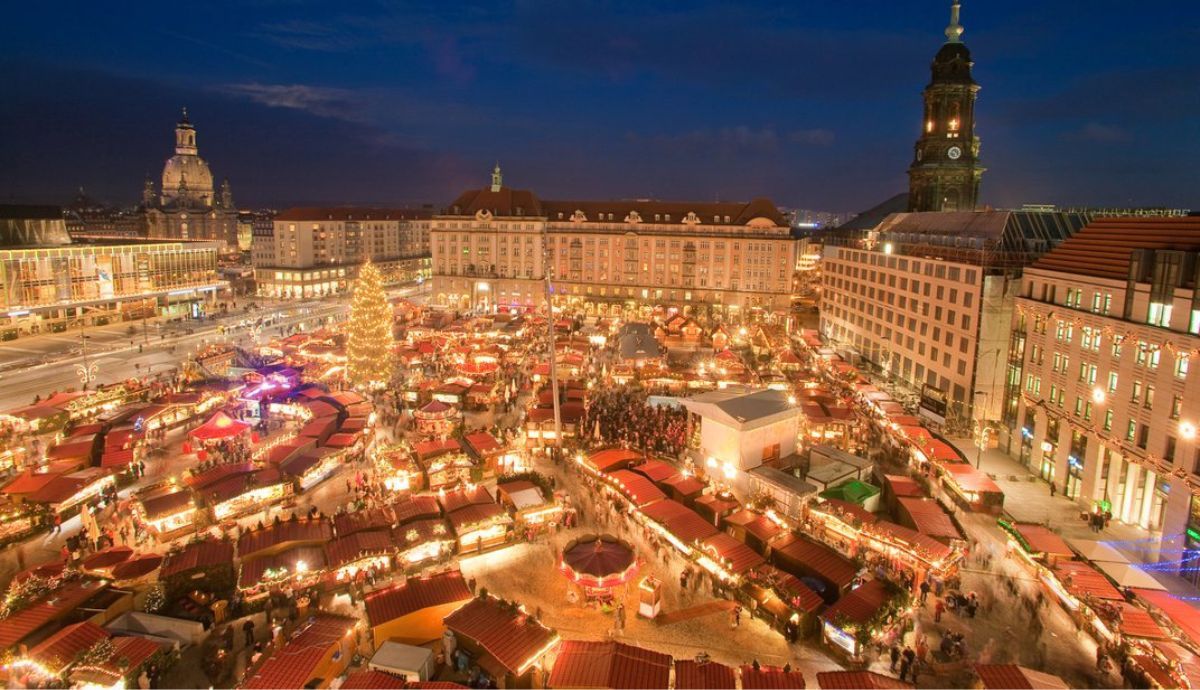 Dresden tiene uno de los mercados navideños más antiguos del mundo.