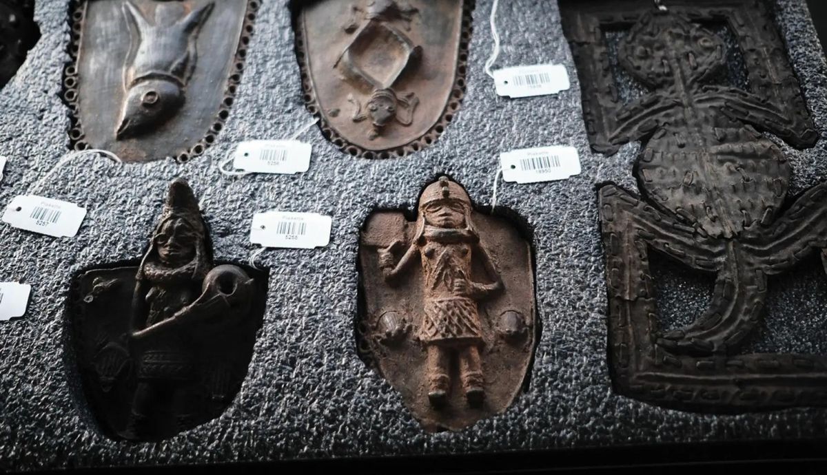 La colección de obras de arte reales del Rautenstrauch Joest Museum del Reino de Benin (estado de Edo, Nigeria), como se muestra en su sitio web.