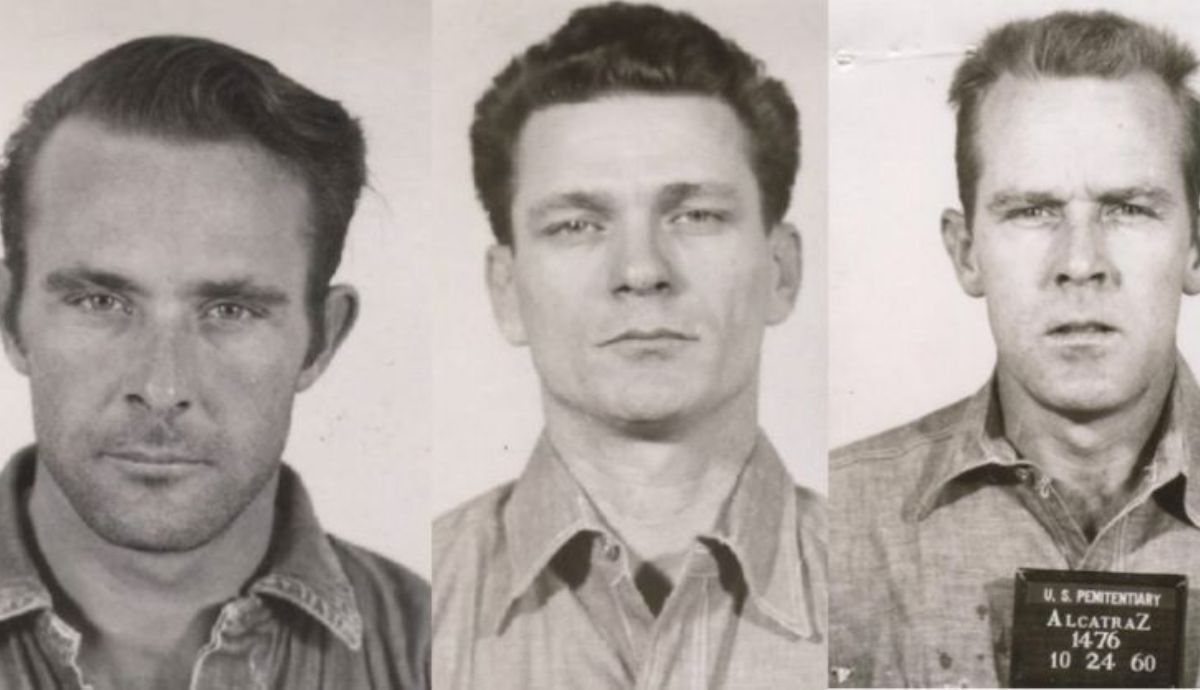 Clarence Anglin, Frank Morris y John Anglin escaparon de Alcatraz en 1962.