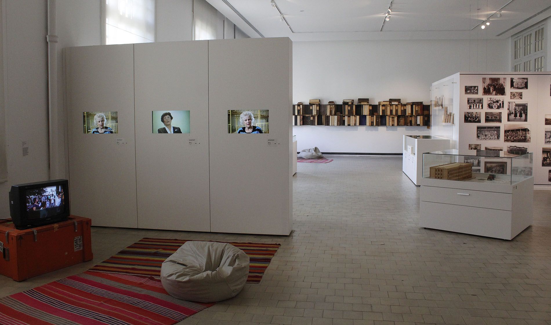 Interior del Museo de la Inmigración de Buenos Aires.