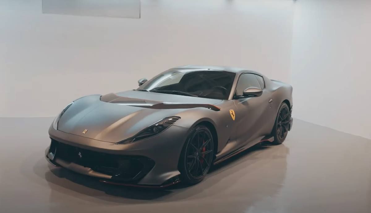 Ferrari 812 Competizione Carlos Sainz 2