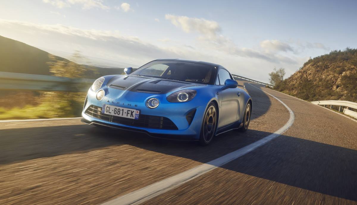 A prueba el Alpine A110R