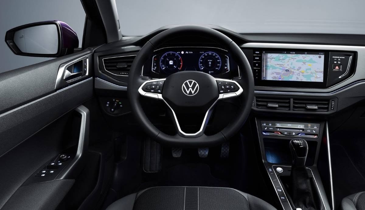 Interior del más reciente restyling del VW Polo Interior del más reciente restyling del VW Polo