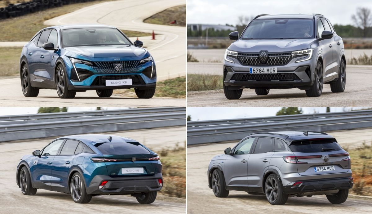 Peugeot 408 vs Renault Austral, probamos y comparamos los dos nuevos SUV, cuál es mejor