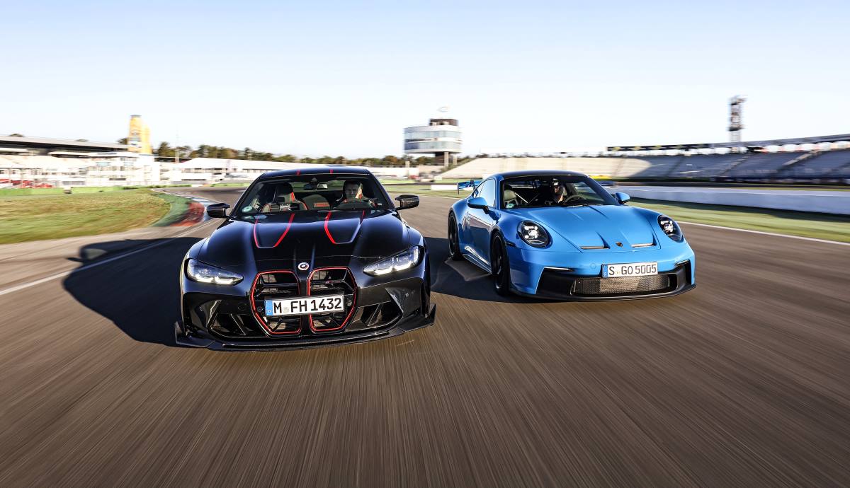 BMW M4 CSL y Porsche 911 GT3